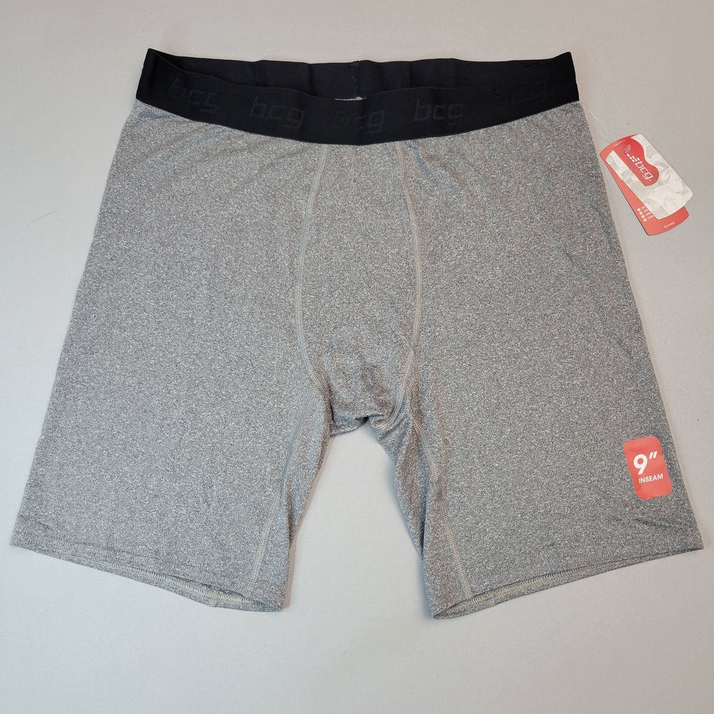 BCG Men's Gray Performance Boxer Briefs